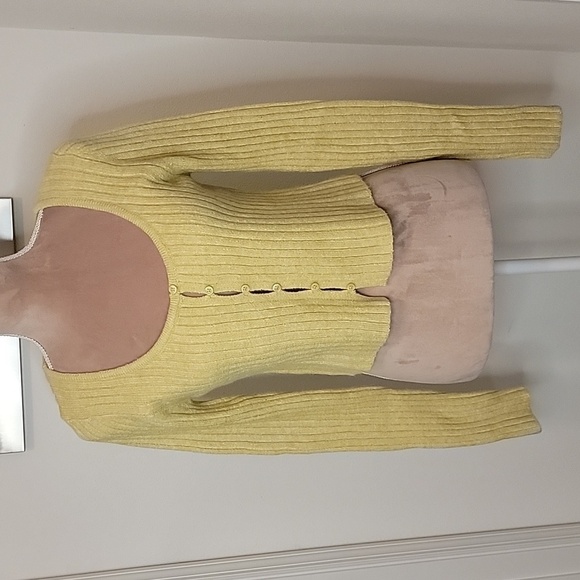 American Eagle Outfitters Sweaters - American Eagle, Cropped Button Down Sweater, Long Sleeve, Size M, NWT